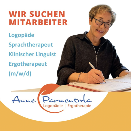 Angebot für Mitarbeiter im Bereich Logopädie, Ergotherapie und Sprachtherapie.